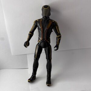 Black and Gold Futuristic Action Figure